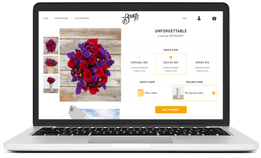 floristry ui/ux